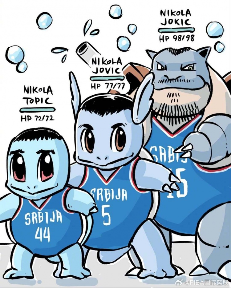kaiyun sports数据-托皮奇&amp;约维奇&amp;约基奇 塞尔维亚男篮的三个尼古拉持续进化